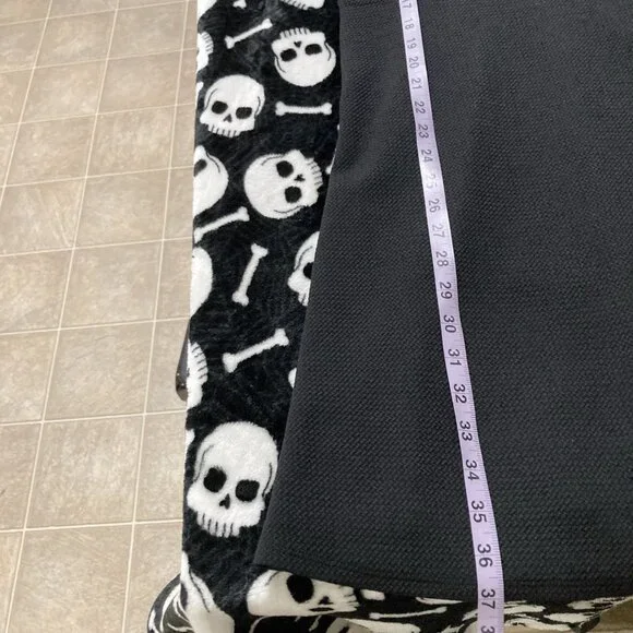 REITMAN'S Vintage black cut out design neckline fit & flare dress ~ SMALL MEDIUM - Picture 5 of 14